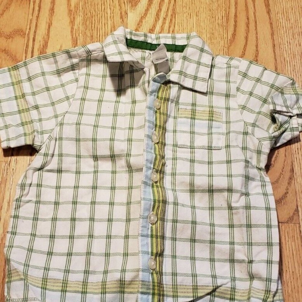 Baby Gap Boys Shirt Size: 6-12 Months Button Up
